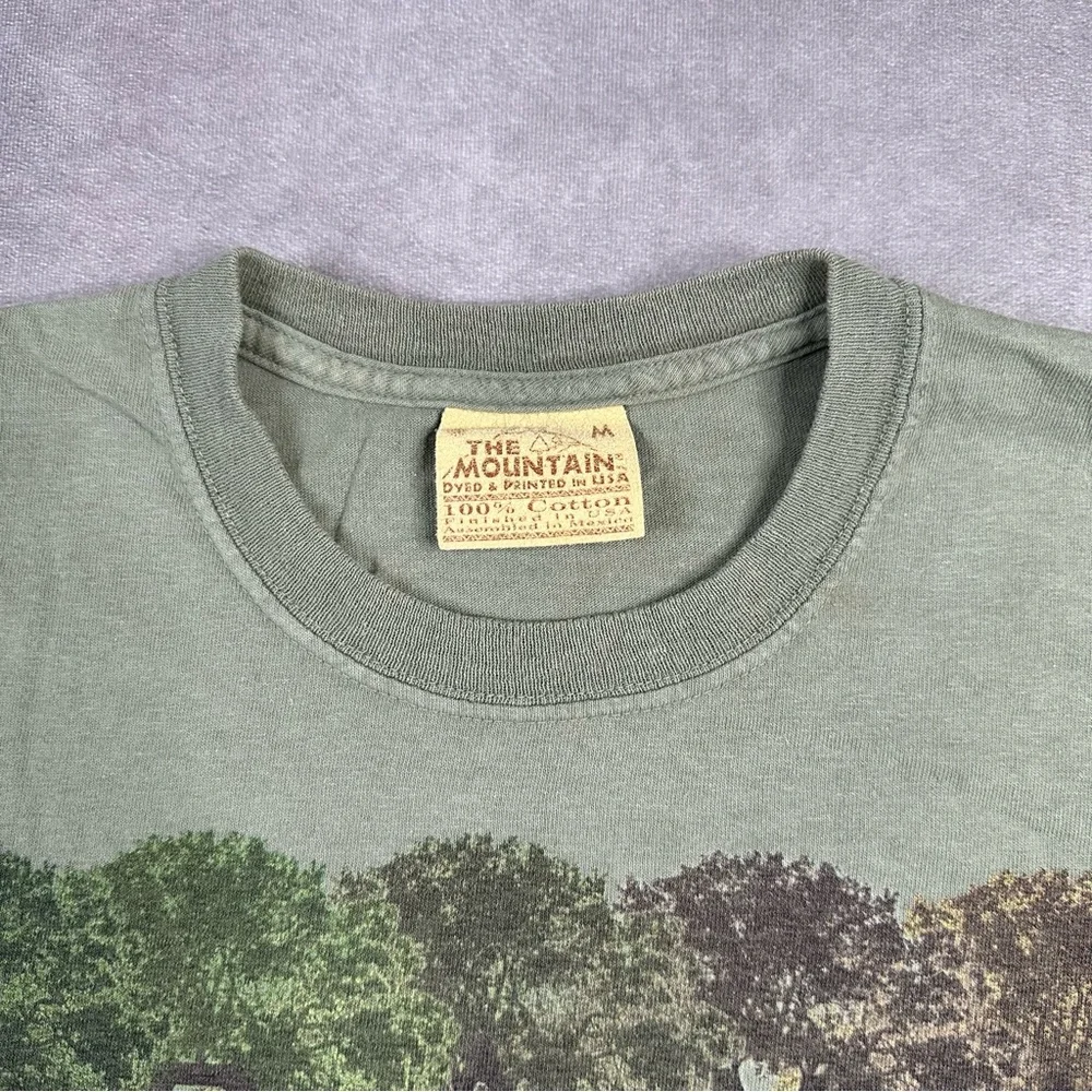 The Mountain 2008 Obama Change Tree Roots Short Sleeve T-Shirt Size Medium - Picture 2 of 9